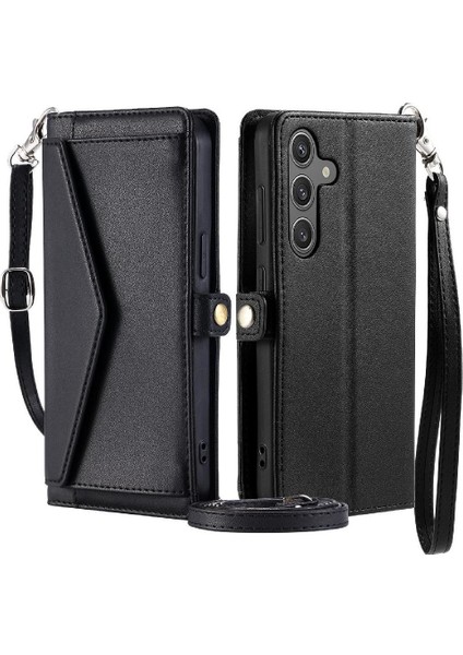 Samsung Galaxy A34 5g Rfıd Engelleme Cüzdan Kılıf Için Cüzdan Crossbody Kılıf (Yurt Dışından) indirimleri