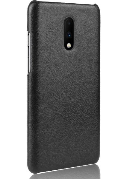 Oneplus 7 Pro Uyumluluk Anti Scratch Lychee Desen Için Retro Kılıf (Yurt Dışından)