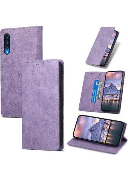 Samsung Galaxy A30S/A50S/A50 Iş Rahat Kart Yuvası Tpu Için Flip Case (Yurt Dışından)