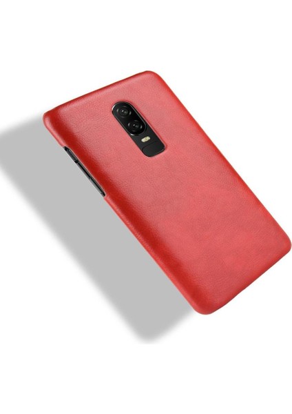 Oneplus 6 Için Retro Kılıf Retro Uyumluluk Koruyucu Kapak Lychee Anti (Yurt Dışından)