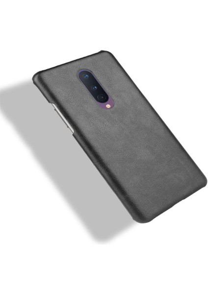 Oneplus 8 Için Retro Durumda Lychee Desen Retro Koruyucu Kapak Anti (Yurt Dışından)