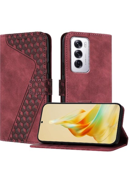 Oppo Phone 12 5g Için Telefon Kılıfı Cüzdan Kart Yuvaları Kapak Flip Folio Manyetik (Yurt Dışından)