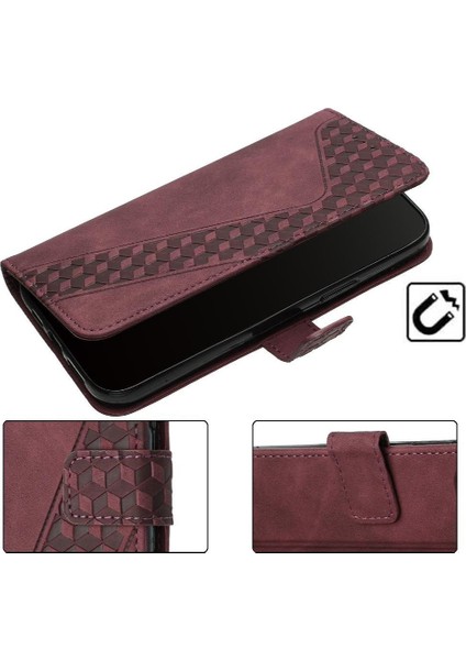 Oppo Phone 11F Kart Yuvaları Için Telefon Kılıfı Kapak Cüzdan Kickstand Manyetik (Yurt Dışından)