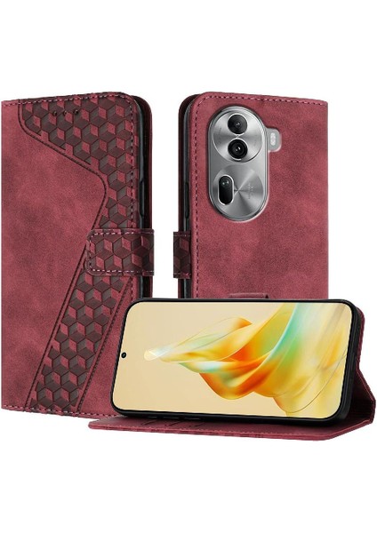 Oppo Phone 11 Pro Kickstand Kart Yuvaları Için Telefon Kılıfı Kapak Manyetik Flip (Yurt Dışından)