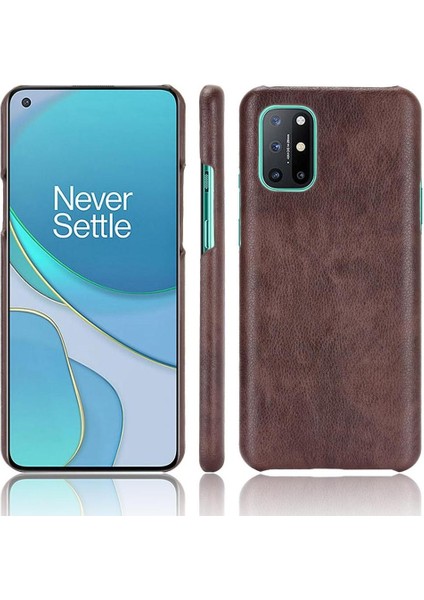 Oneplus 8t Için Retro Durumda Anti Scratch Retro Koruyucu Kapak Lychee (Yurt Dışından)