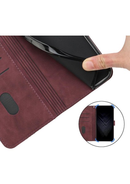 Realme C63 4g Manyetik Kapak Için Telefon Kılıfı Folio Kickstand Cüzdan Kartı (Yurt Dışından) fiyatları