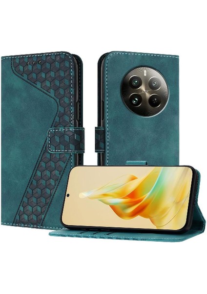 Realme 12 Pro Artı Flip Folio Manyetik Kart Yuvaları Için Telefon Kılıfı Kapak (Yurt Dışından)