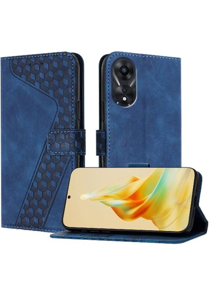 Oppo A78 4g Kart Yuvaları Için Telefon Kılıfı Kapak Kickstand Manyetik Flip Folio (Yurt Dışından) indirimleri