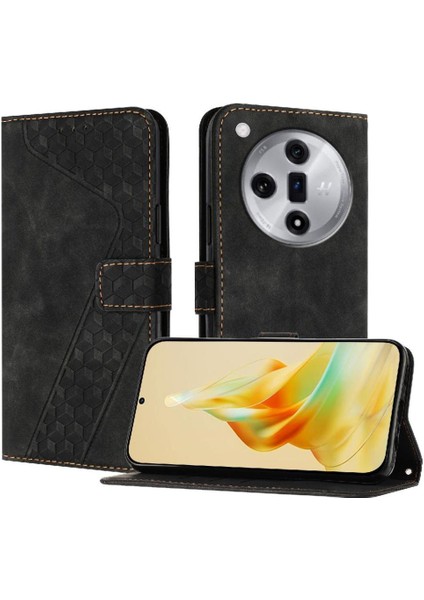 Oppo Bulmak Için Telefon Kılıfı X7 Kart Yuvaları Kapak Manyetik Kickstand Flip Folio (Yurt Dışından)