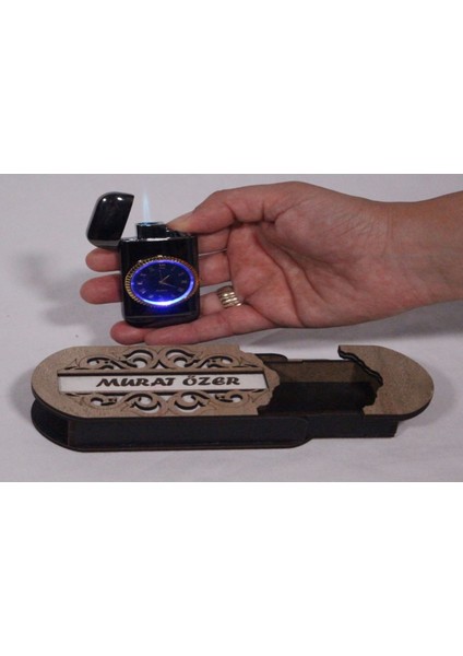 Çakmak Kişiye Özel Isim Yazılı ve Mdf Tasarım Kutulu NO:164 fiyatları