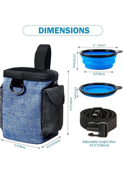 Hayvanat Eğitimi Çantası, Özellikle:blue Waist Çantası (Yurt Dışından) modelleri