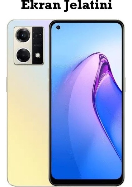 Oppo Reno8 4g Uyumlu Ön Body Şeffaf Ultra Ekran Koruyucu Nano Jelatin