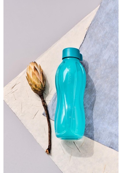 Eco+ Şişe Suluk 1 L Mavi Ergonomik Tasarım BPA İçermez Taşınabilir fırsatları