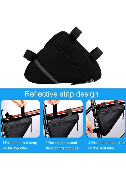 Su Bardağı Çantası ile 7 Inç Açık Spor Bisiklet Üçgen Çanta (Yurt Dışından) fırsatları