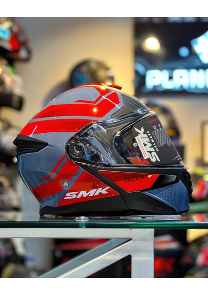 Gullwing Supertour Kırmızı Çeneden Açılır Kask fiyatları