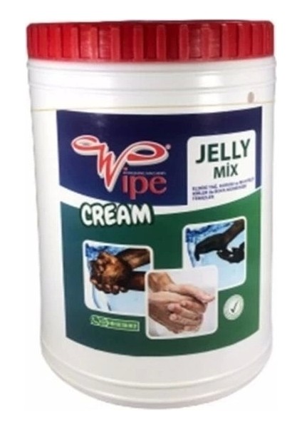 Wipe Jelly Mıx 1 kg Özel Yağ Çözücü (El Temizleme Jeli)