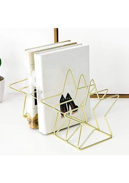 S Şeklinde Kitap Tutucu - Altın (Yurt Dışından) fiyatları
