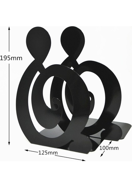 2 Adet Metal Kitap Standı - Siyah (Yurt Dışından) modelleri