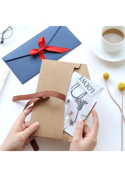 20 Adet Vintage Kraft Kağıdı - Kahverengi (Yurt Dışından)