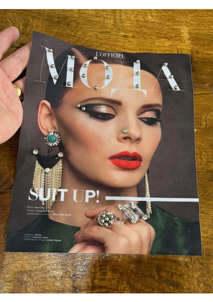 Boncuk Işleme Kız Arma Dikiş Aplike 23X19 cm fiyatları