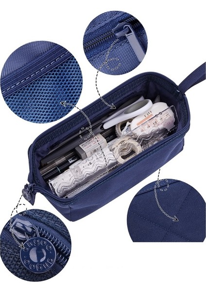 Büyük Kapasiteli Kırtasiye Çantası - Yeşil (Yurt Dışından) modelleri