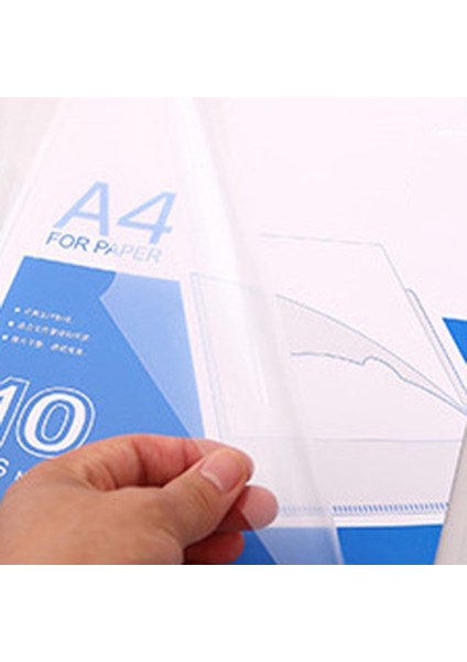 10 Parça A4 Klasörü - Çok Renkli (Yurt Dışından)