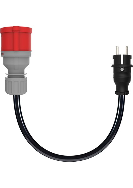 Dönüştürücü Adaptör 5/16A Priz - 1/16A Fiş Trifaze-Monofaze BKT-0108-2211 (30CM)