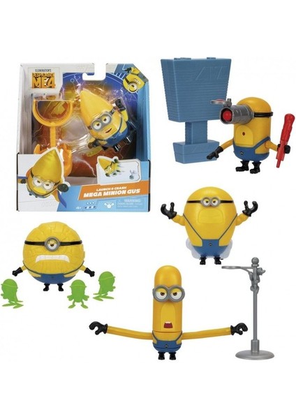 Despicable Me Çılgın Hırsız 4 Minions Mega Figürleri 5'li set 10cm