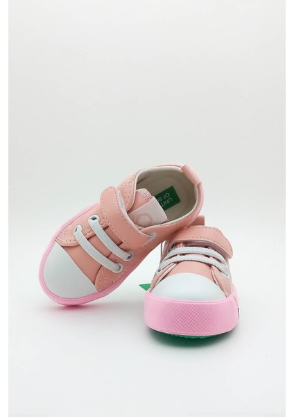 Benetton Bn-31136 Çocuk Sneaker Spor Ayakkabı-Pudra fırsatları