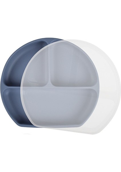 Kapaklı, Vakumlu Silikon Beslenme Seti / Lacivert Renk fiyatları