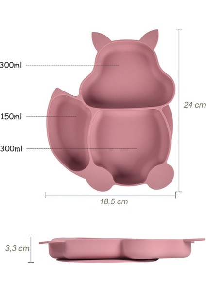 Silikon Beslenme Seti / Pembe fırsatları