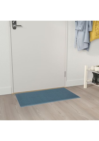 Ikea Klampenborg 50 x 80  cm  Mavi Paspas