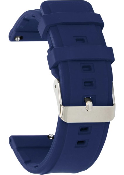 22MM Fossil-Welder-Casio-Seiko-Omega-Armani Saat Uyumlu Silikon Saat Kordonu MSLK22