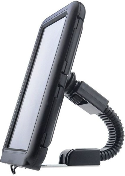 Motosiklet Kapalı Telefon Tutucu Ayna Bağlantılı Sert Kapaklı Suya Dayanıklı 6.5 Inc Telefon Tutucu fırsatları