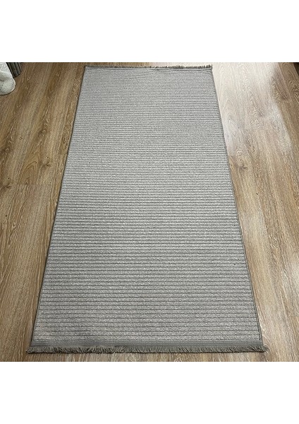 Vizon Rengi Kırçıllı Desen Halı - Konforlu & Yıkanabilir Kilim - Hoom Rugs Retro 6204