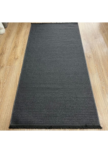 Hoom Rugs Retro 6204 A Antrasit Modern Yıkanabilir Halı