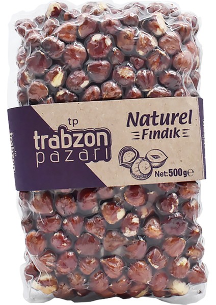 Trabzon Pazarı Trabzon Yöresel Çiğ Fındık Içi 500 gr