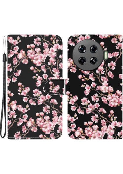 Tecno Spark 20 Pro+ Cüzdan Deri Çevirmeli Telefon Kapağı (Yurt Dışından)