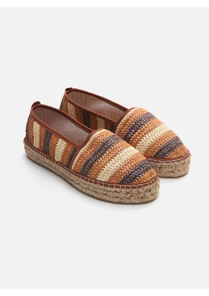 Su Espadril Natura Multi Kadın Düz Espadril