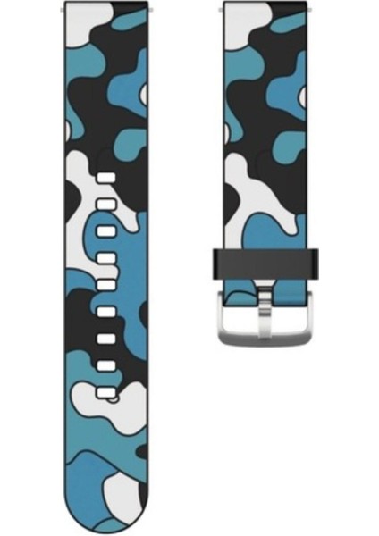 Polar Vantage M İçin Kamuflaj Silikon Saat Kordonu 22MM fiyatları