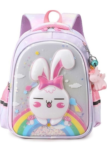 Sevimli Çocuk Sırt Çantası Yürümeye Başlayan Sırt Çantası Karikatür Okul Sırt Çantası Kızlar Için Seyahat Sırt Çantası Kız Sırt Çantası (Yurt Dışından)