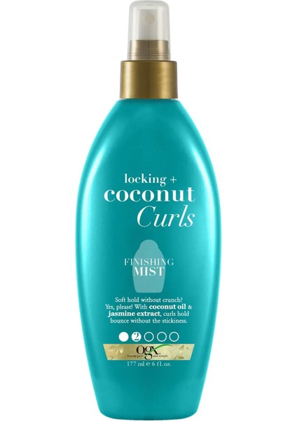 Locking+ Coconut Curls Bukle Belirginleştirici Saç Spreyi 177ml