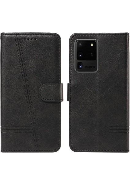 Samsung Galaxy S20 Ultra Cüzdan Telefon Kılıfı Için Kredi Kartı ile Filp Durumda (Yurt Dışından) fiyatları