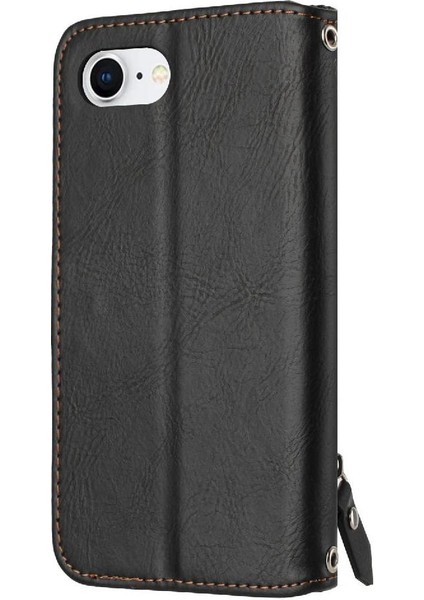 IPhone IPhone Se 2024 Anti Scratch Manyetik Kapatma Pu Kart Için Flip Case (Yurt Dışından) fırsatları