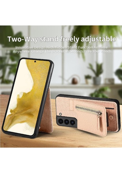 Samsung Galaxy S22 Cüzdan Fermuar Standı Manyetik Araç Montaj Crad (Yurt Dışından) fırsatları