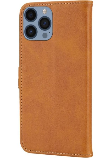 IPhone 16 Için Cüzdan Durumda Pro Max Kabartmalı Kart Tutucu Tüm Yuvarlak Kickstand (Yurt Dışından)