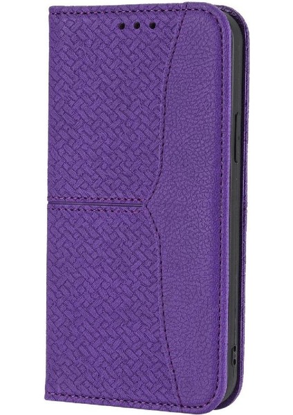 IPhone 16 Için Kılıf Pro Max Pu Deri Kapak Kredi Kartı Tutucu Flip Folio (Yurt Dışından)