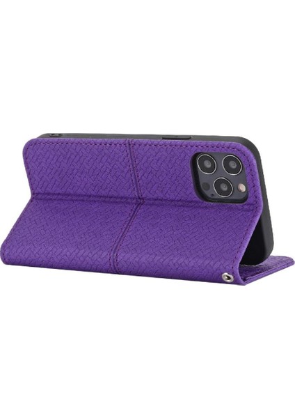IPhone 16 Için Kılıf Pro Max Pu Deri Kapak Kredi Kartı Tutucu Flip Folio (Yurt Dışından)