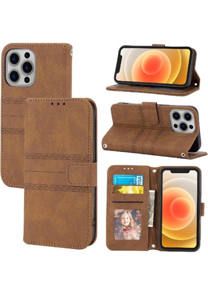 IPhone 16 Için Flip Case Pro Darbeye Koruyucu Cüzdan Kılıf Manyetik Pu (Yurt Dışından) fiyatları