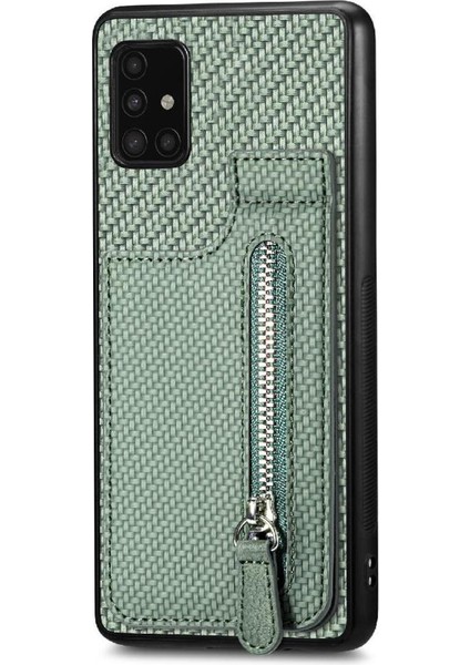 Samsung Galaxy A51 5g Için Kılıf Cüzdan Manyetik Araç Montaj Fermuar Standı Crad (Yurt Dışından) fiyatları